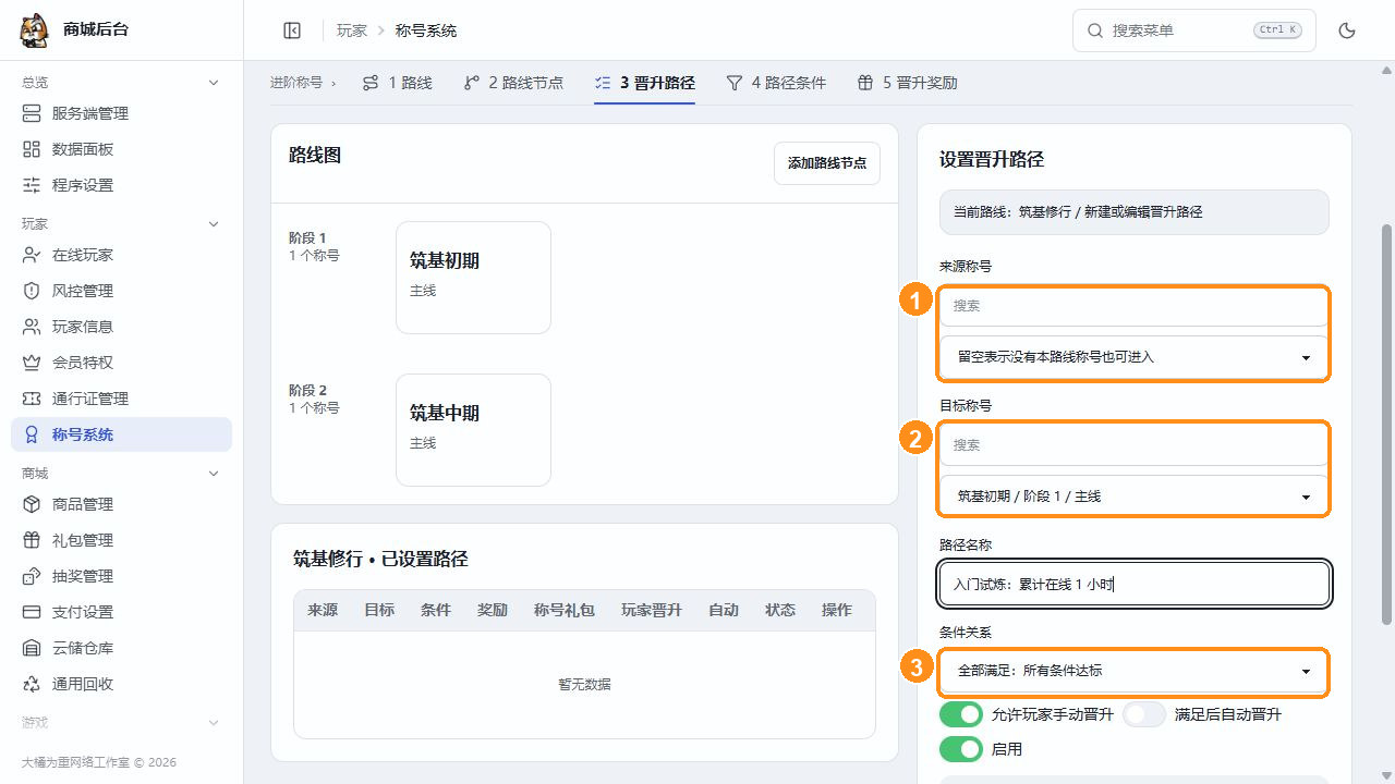 从入口进入筑基初期的晋升路径字段